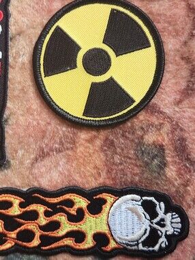 New Metal Music Punk Rock Patch Pair